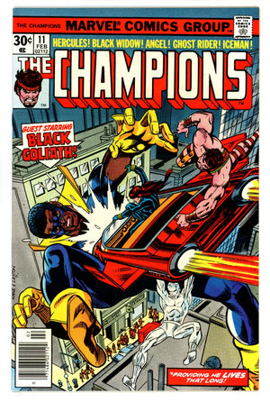 The Champions Vol 1 11 VF/NM (9.0) (1977)