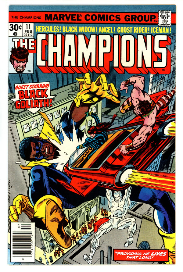 The Champions Vol 1 11 VF/NM (9.0) (1977)