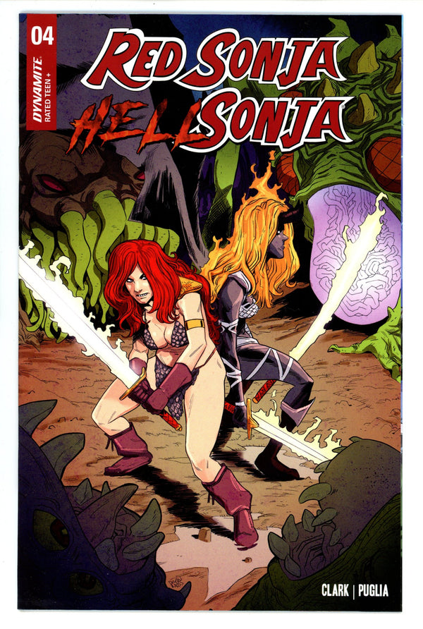 Red Sonja / Hell Sonja 4 High Grade (2023) Moss Variant