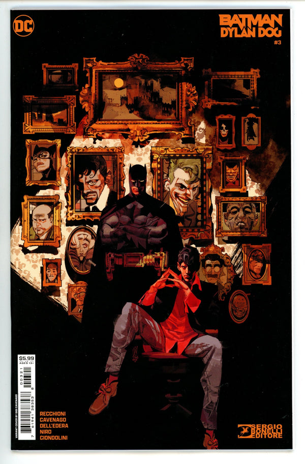 Batman Dylan Dog 3 Cavenago Variant (2024)