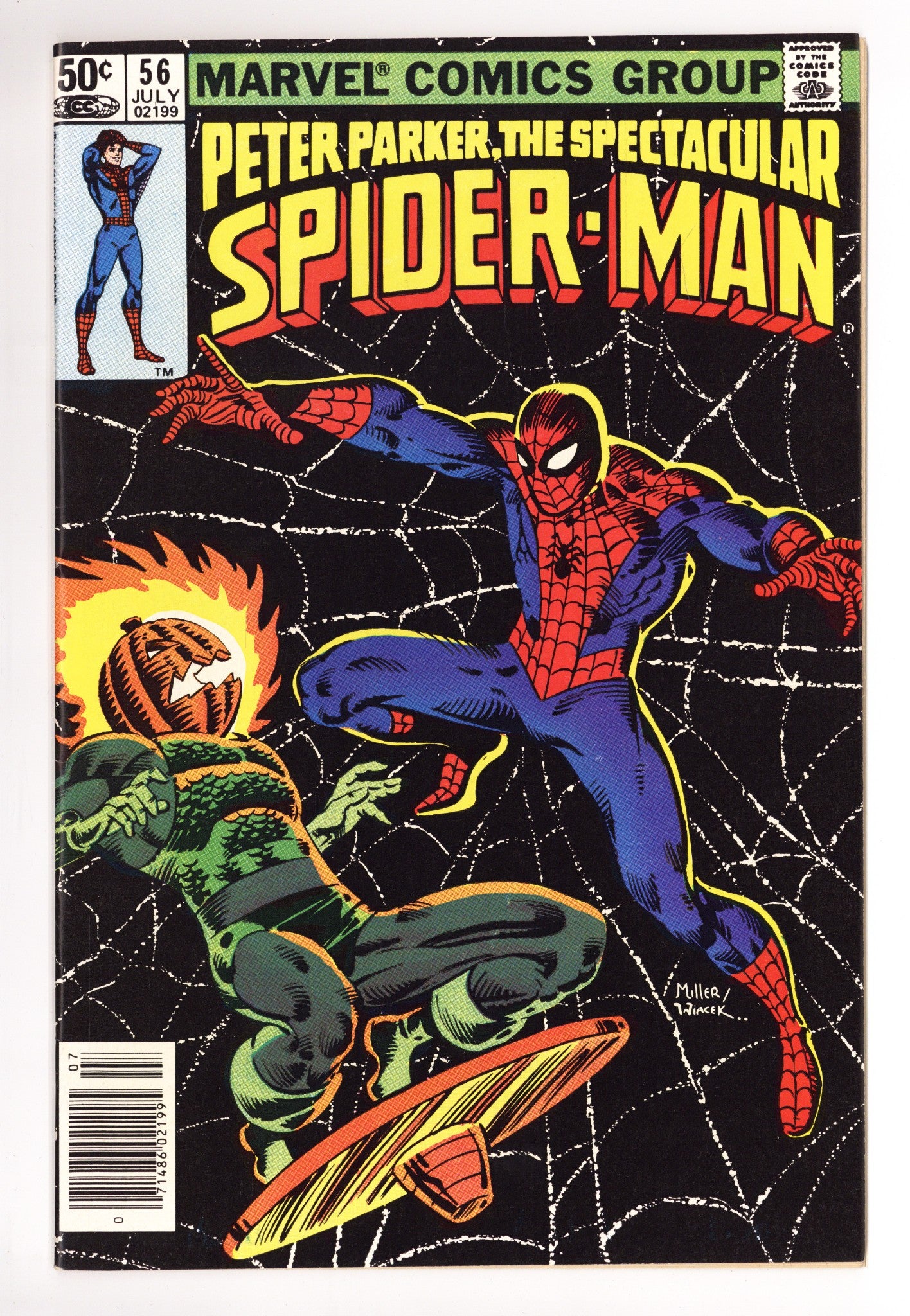 The Spectacular Spider-Man Vol 1 56 Mid Grade (1981) Newsstand 