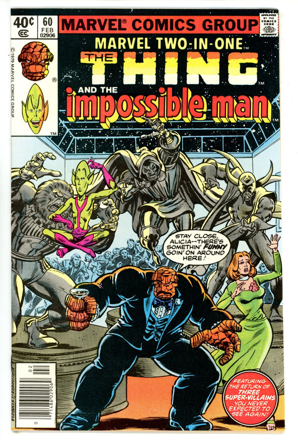 Marvel Two-in-One Vol 1 60 Mid Grade (1980)