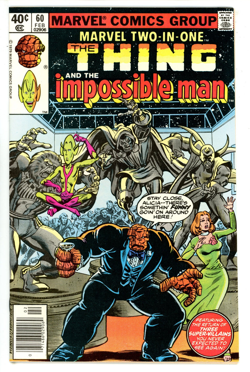 Marvel Two-in-One Vol 1 60 Mid Grade (1980) 