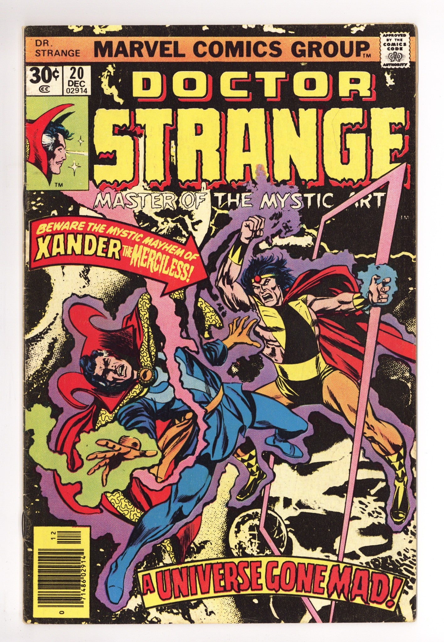 Doctor Strange Vol 2 20 Low Grade (1976) 