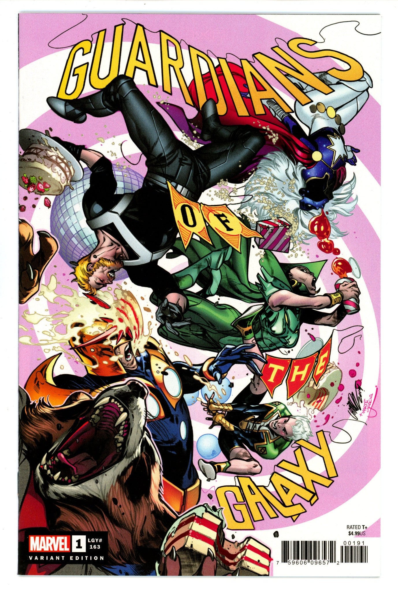 Guardians of the Galaxy Vol 6 1 (163)High Grade(2020) LarrazVariant