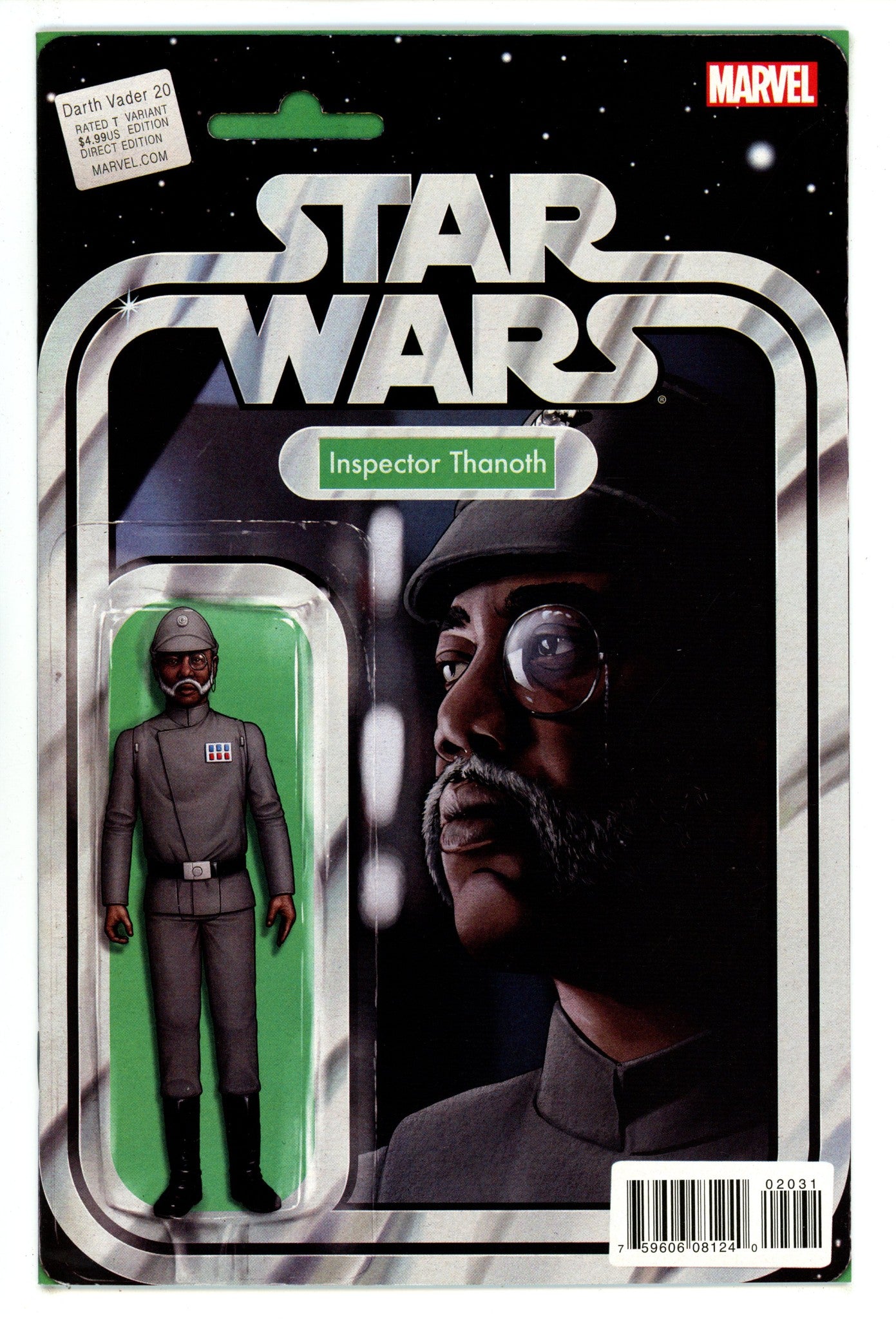 Darth Vader Vol 1 20 High Grade (2016) Christopher Action Figure Variant 