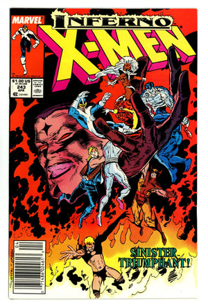 The Uncanny X-Men Vol 1 243  Mid Grade   (1989)   Newsstand