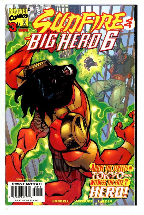 Sunfire & Big Hero Six 3 VF/NM (1998)