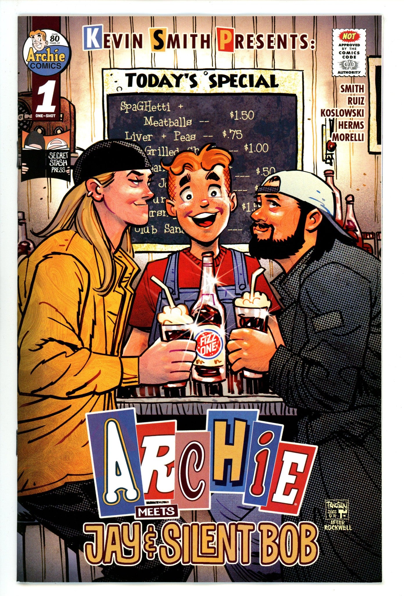Archie Meets Jay & Silent Bob 1 Panosian Incentive Variant NM- (2025)