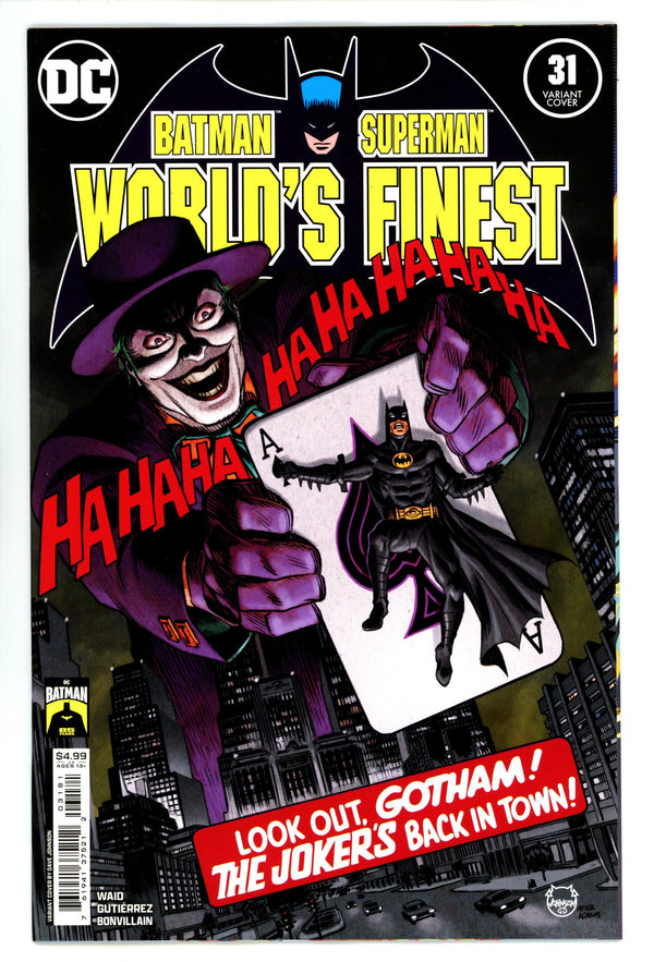 Batman Superman Worlds Finest 31 Johnson Homage Variant (2024)