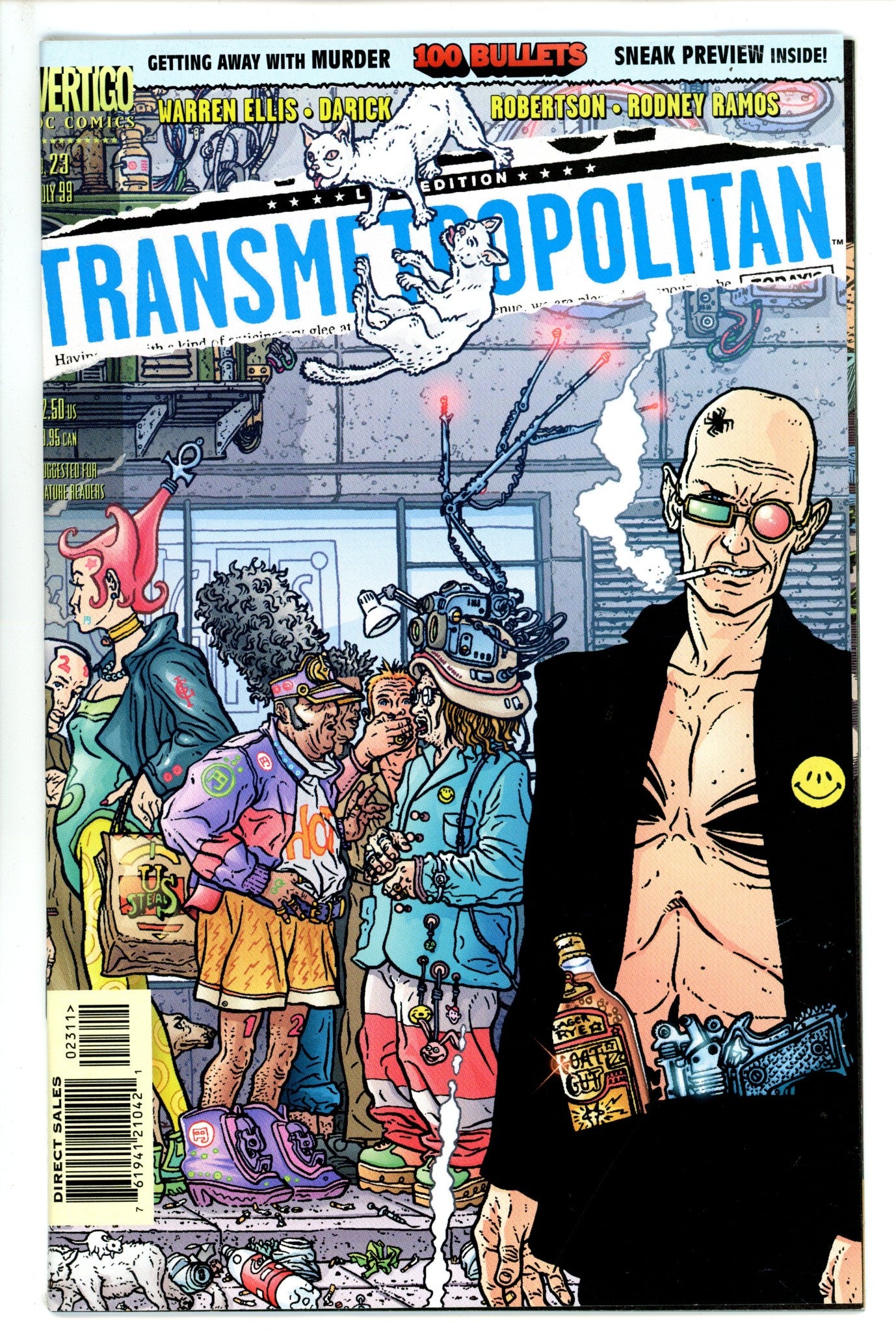 Transmetropolitan 23 VG/FN (1999)