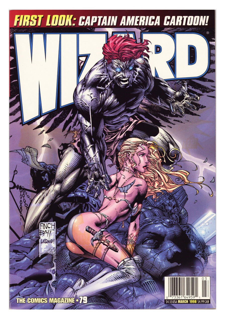 Wizard: The Comics Magazine 79 Mid Grade (1998) Finch Variant 