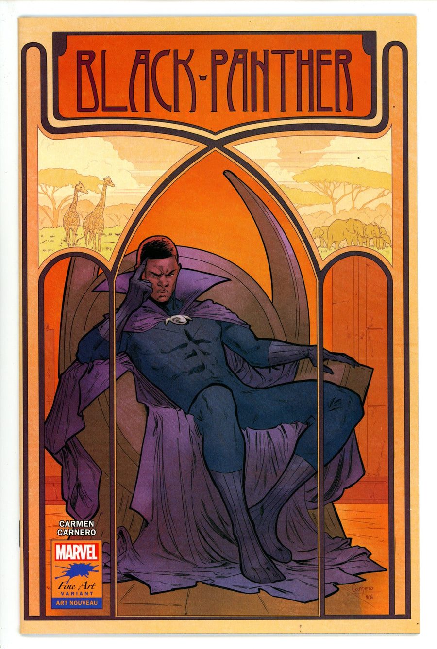 Black Panther Vol 7 25 (197) High Grade (2021) Carnero Variant 