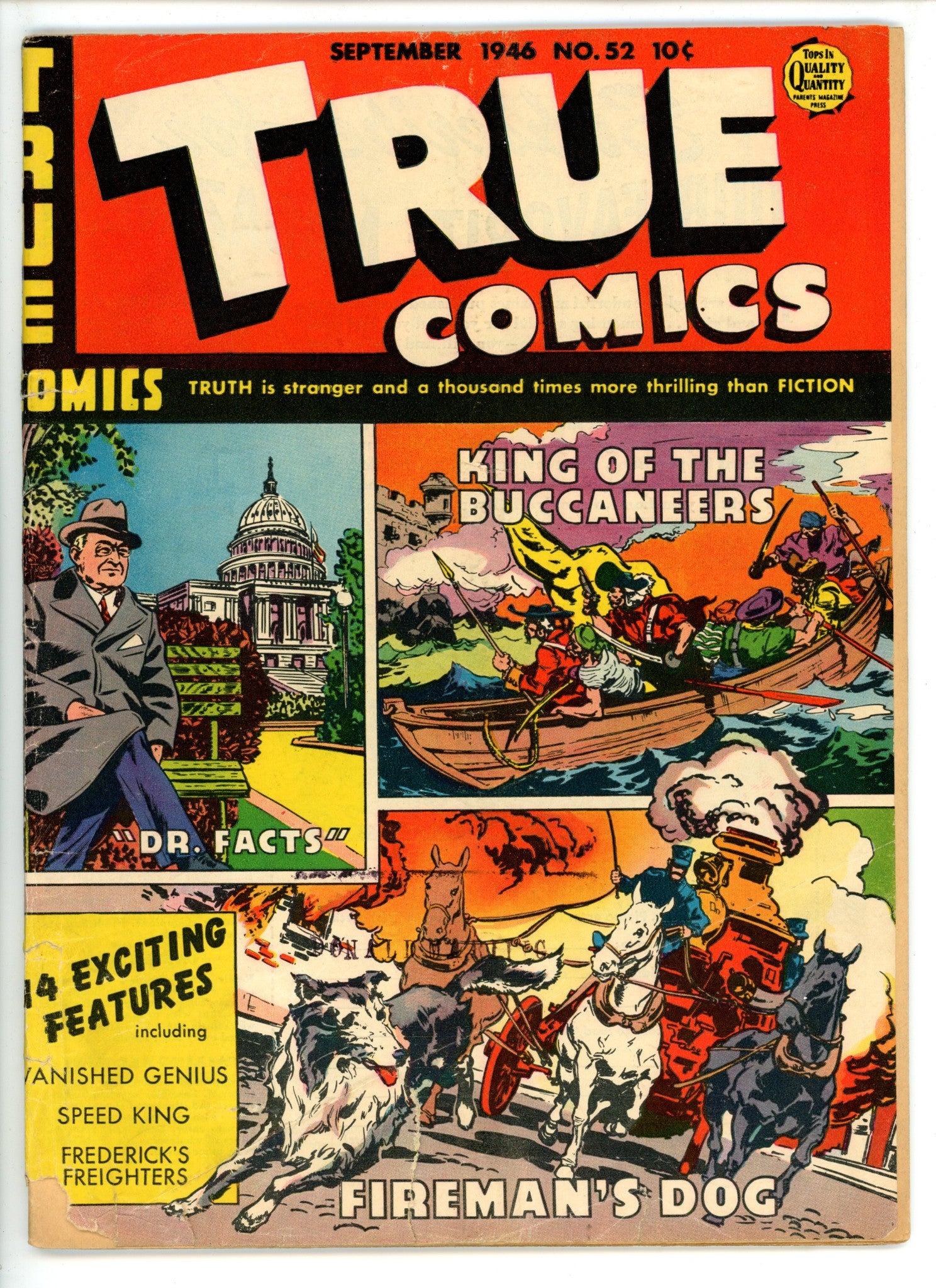True Comics 52 GD/VG (3.0) (1946) 
