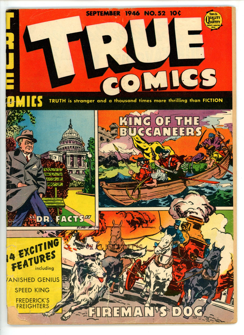 True Comics 52 GD/VG (3.0) (1946) 
