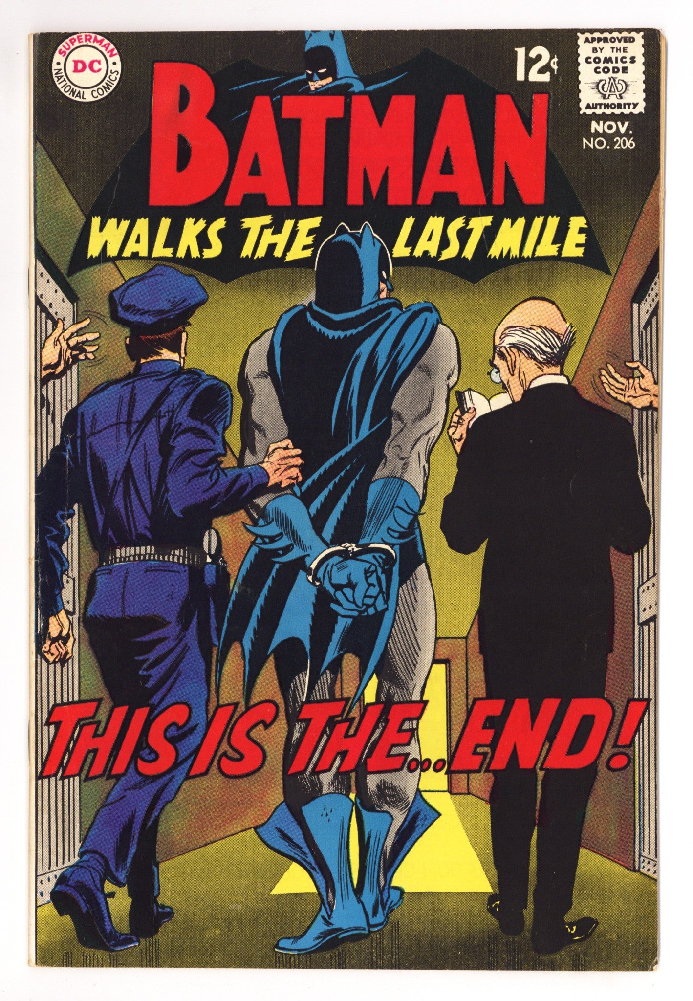 Batman Vol 1 206 FN (6.0) (1968) 