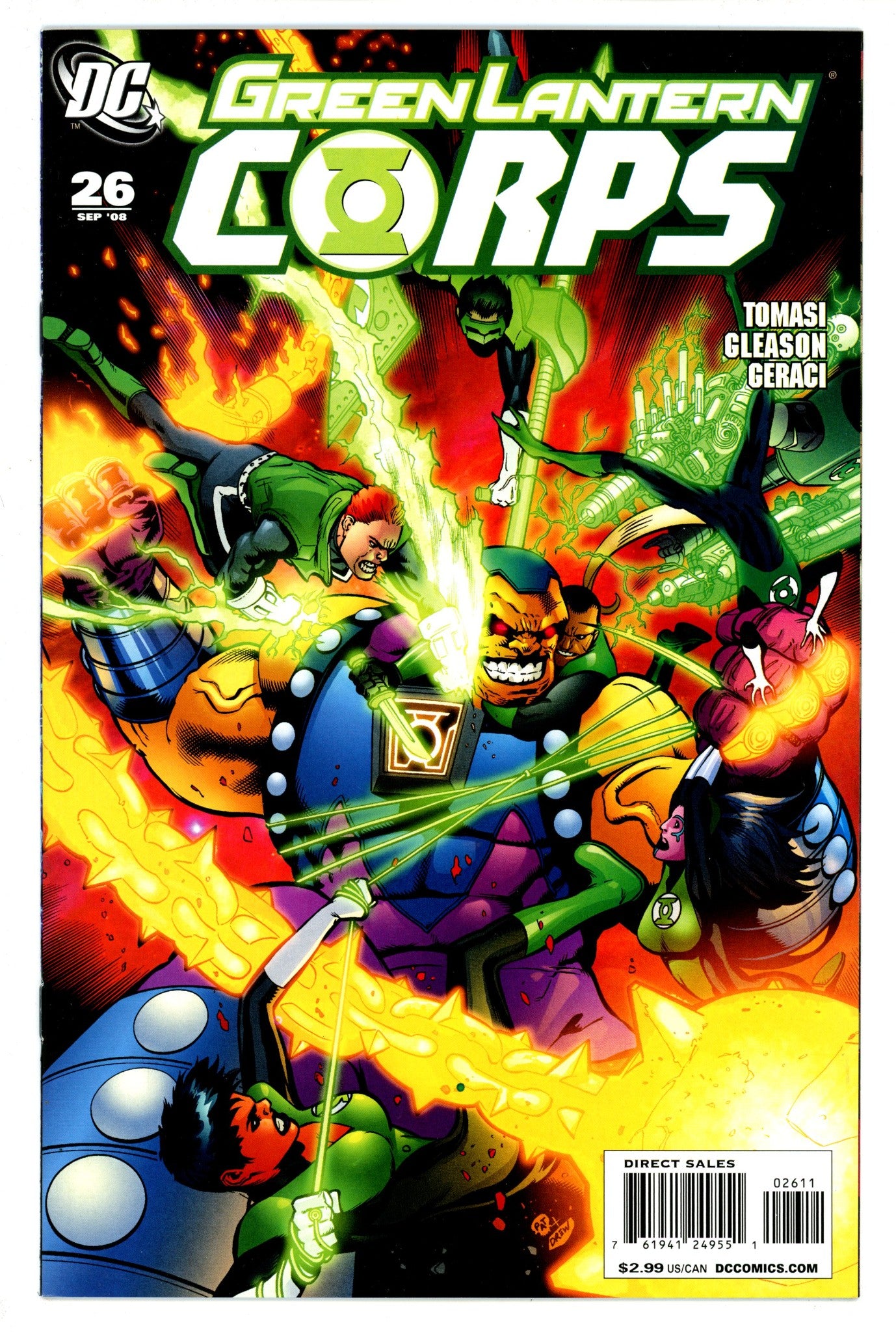 Green Lantern Corps Vol 1 26 High Grade (2008) 