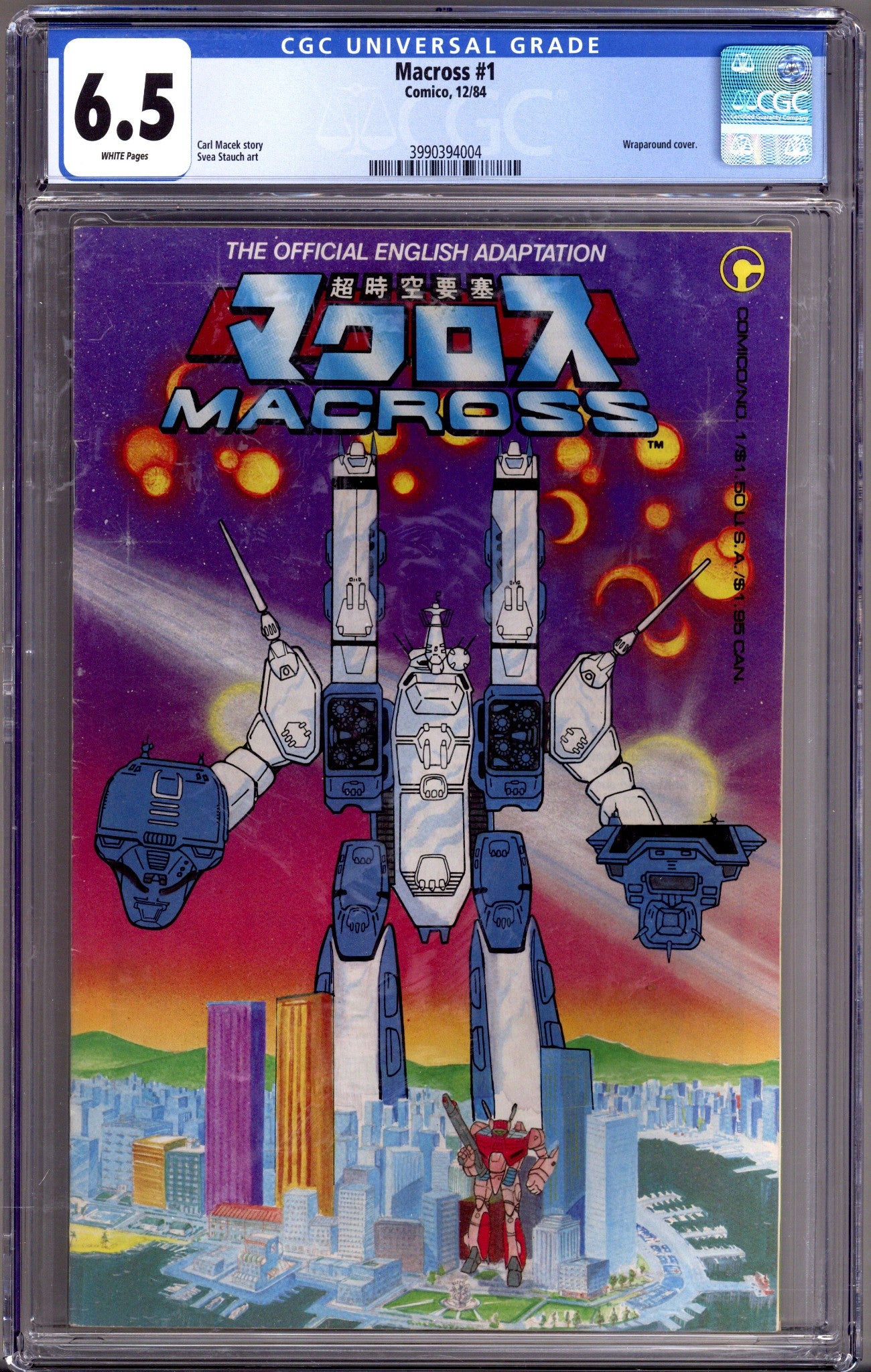 Macross   1 CGC 6.5 (FN+)   (1984)        
