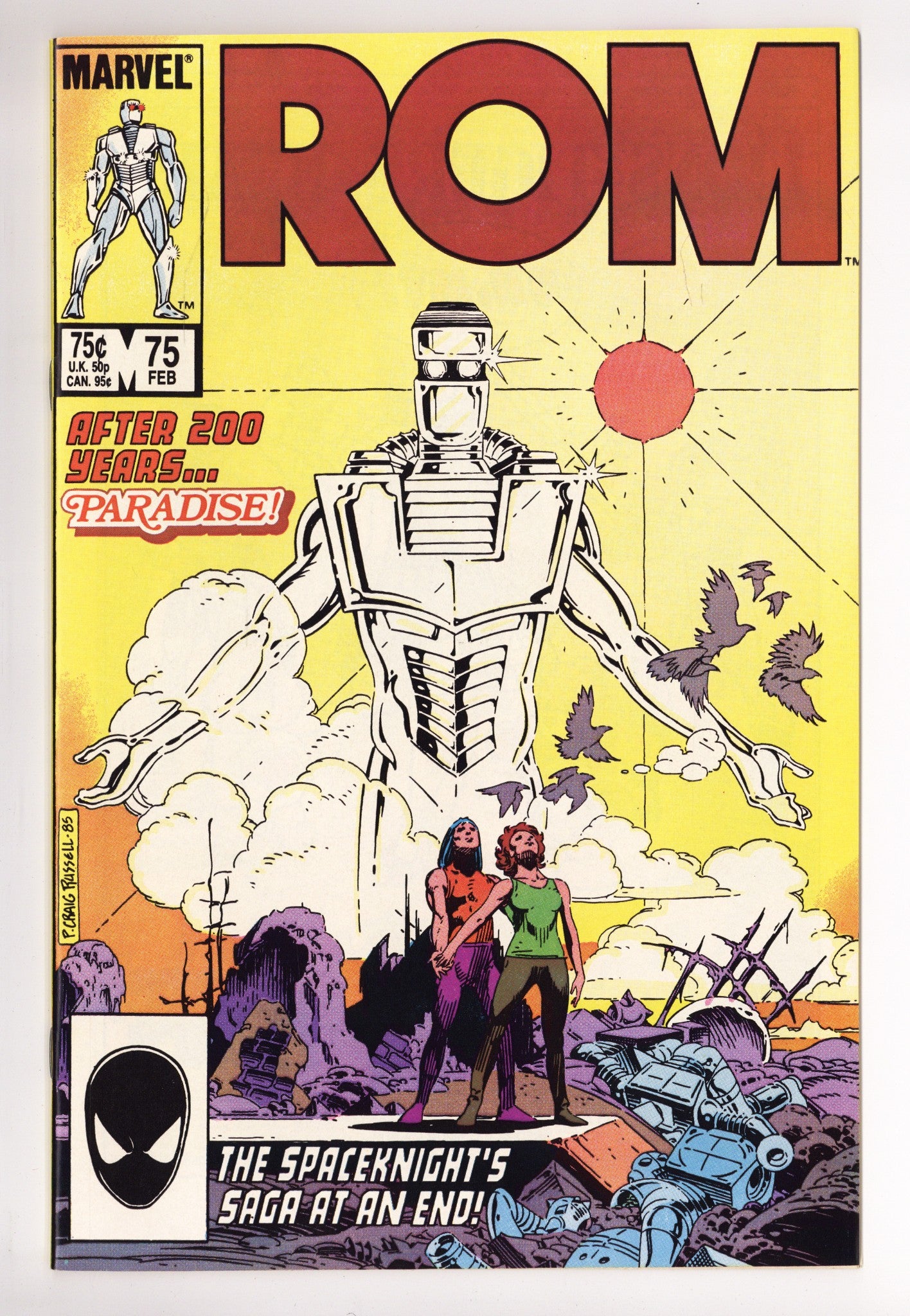 Rom Vol 1 75 NM- (9.2) (1986) 