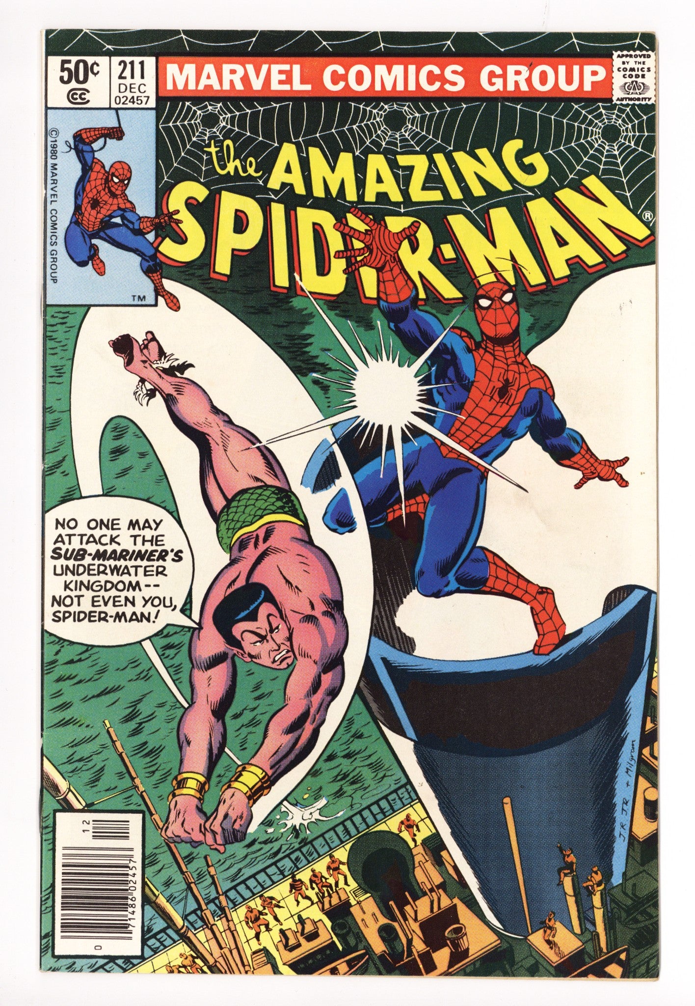 The Amazing Spider-Man Vol 1 211 FN/VF (7.0) (1980) Newsstand 