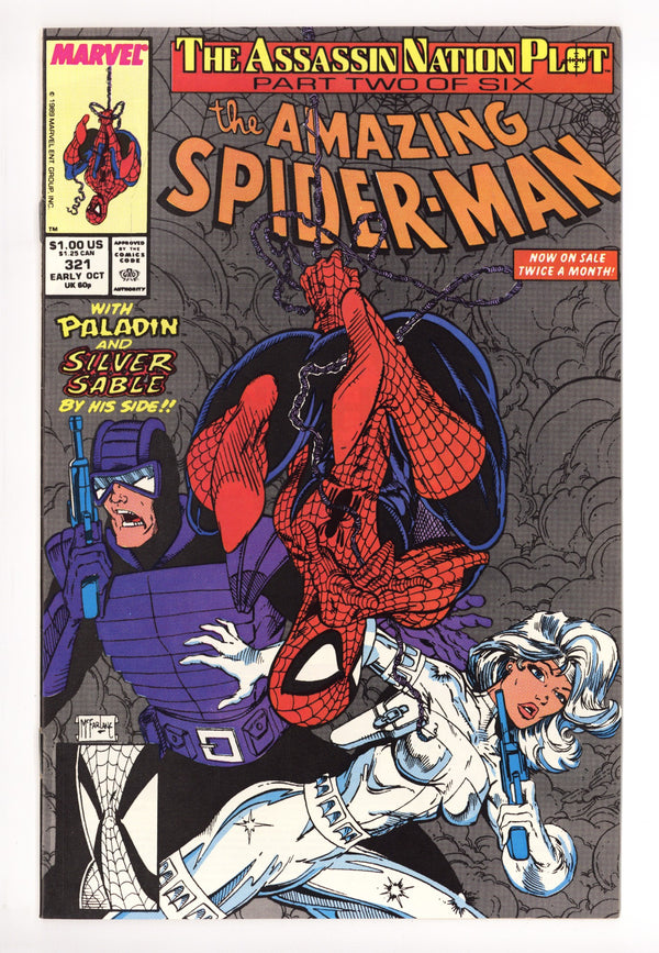 The Amazing Spider-Man Vol 1 321 VF (8.0) (1989)