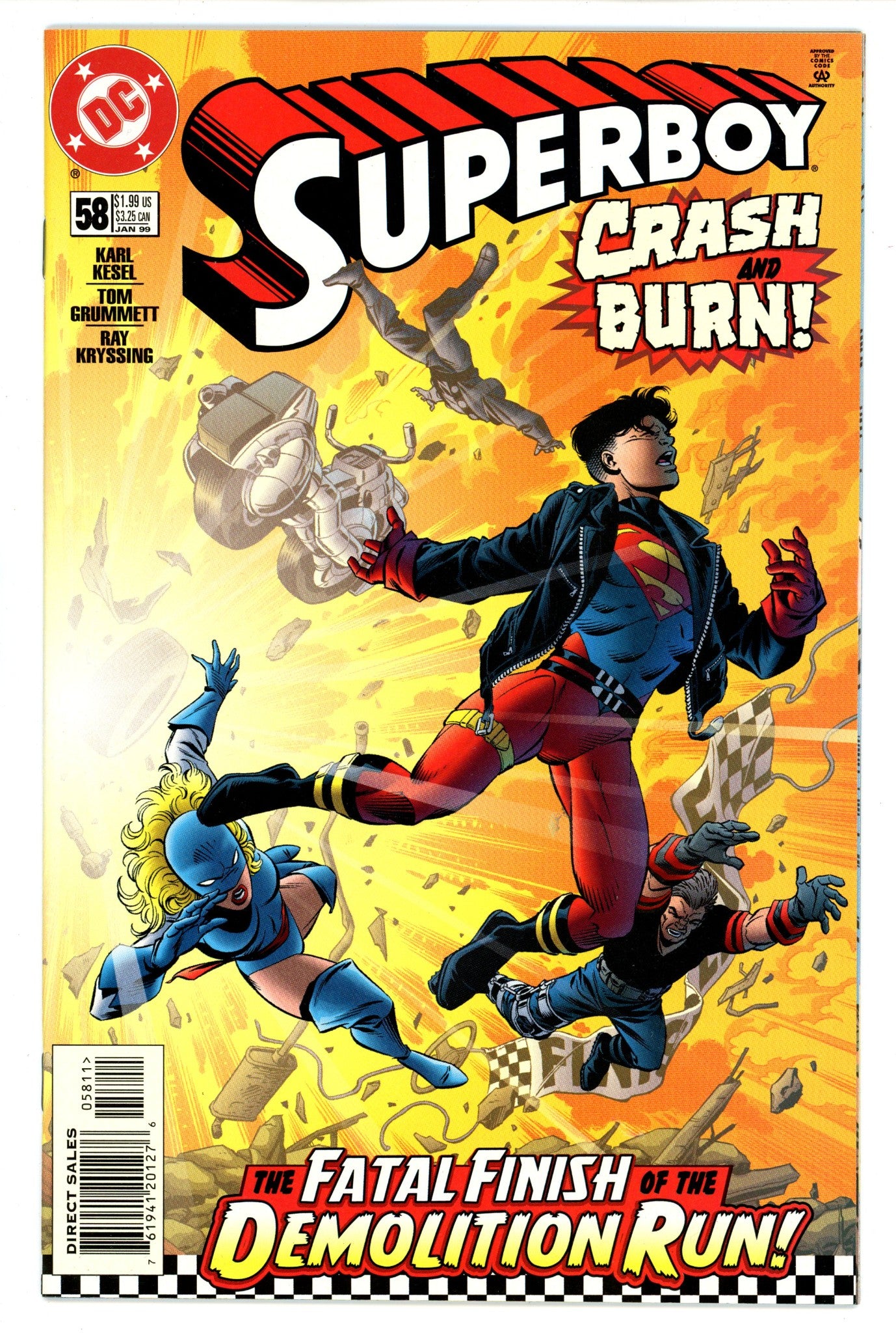 Superboy Vol 3 58 High Grade (1999) 