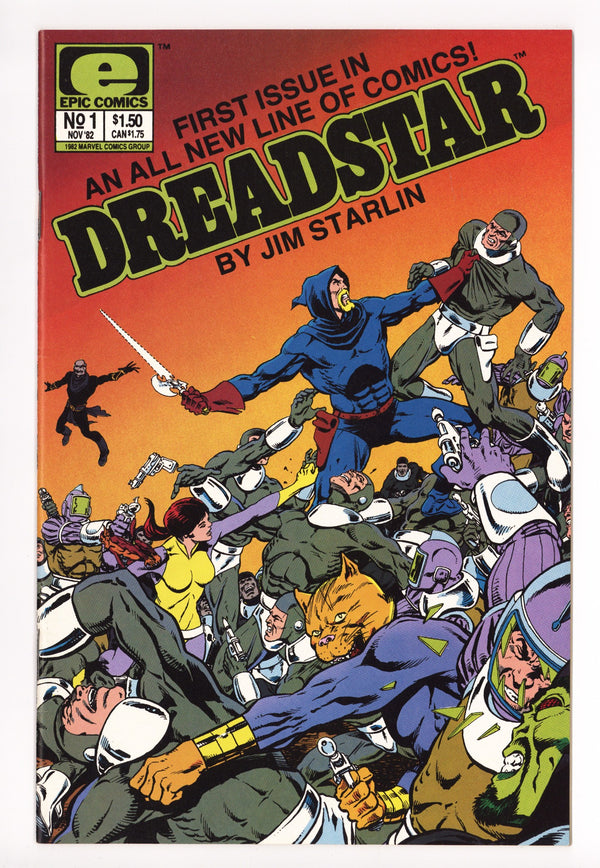 Dreadstar Vol 1 1 High Grade (1982)