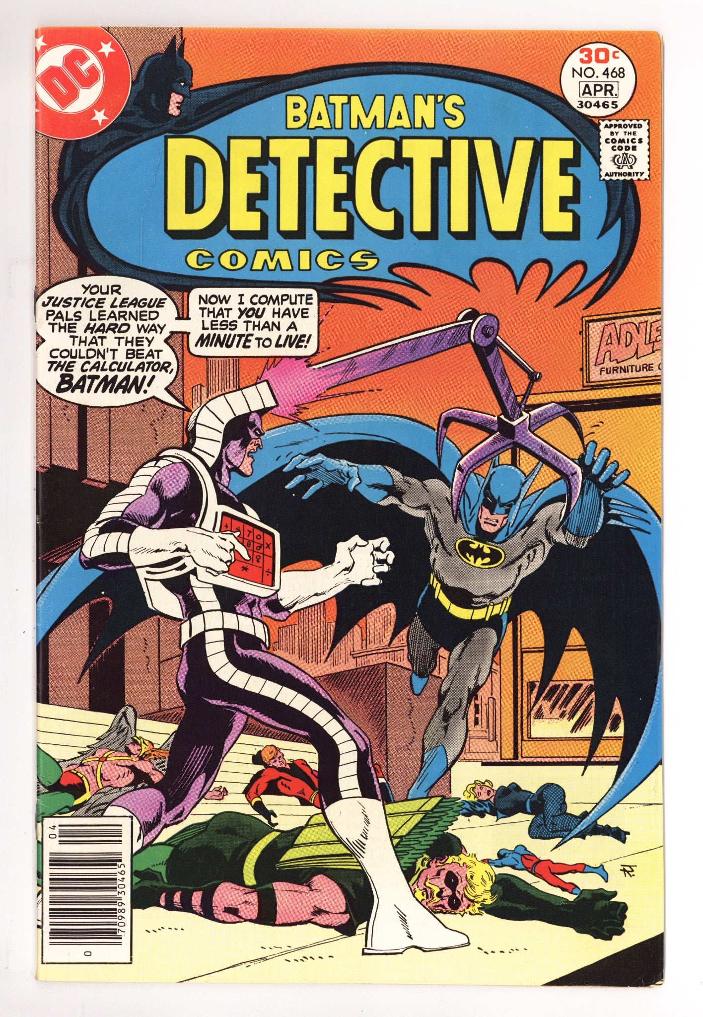 Detective Comics Vol 1 468 VF- (7.5) (1977) 
