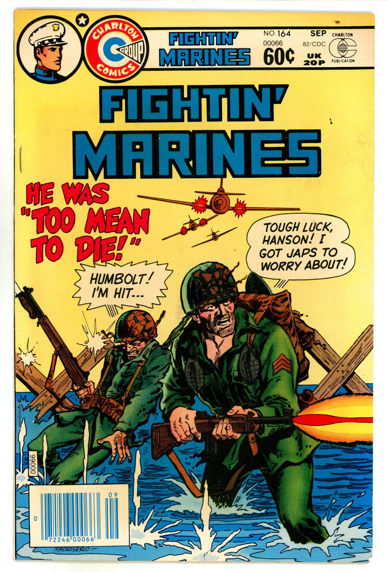 Fightin' Marines 164 FN/VF (7.0) (1982) 