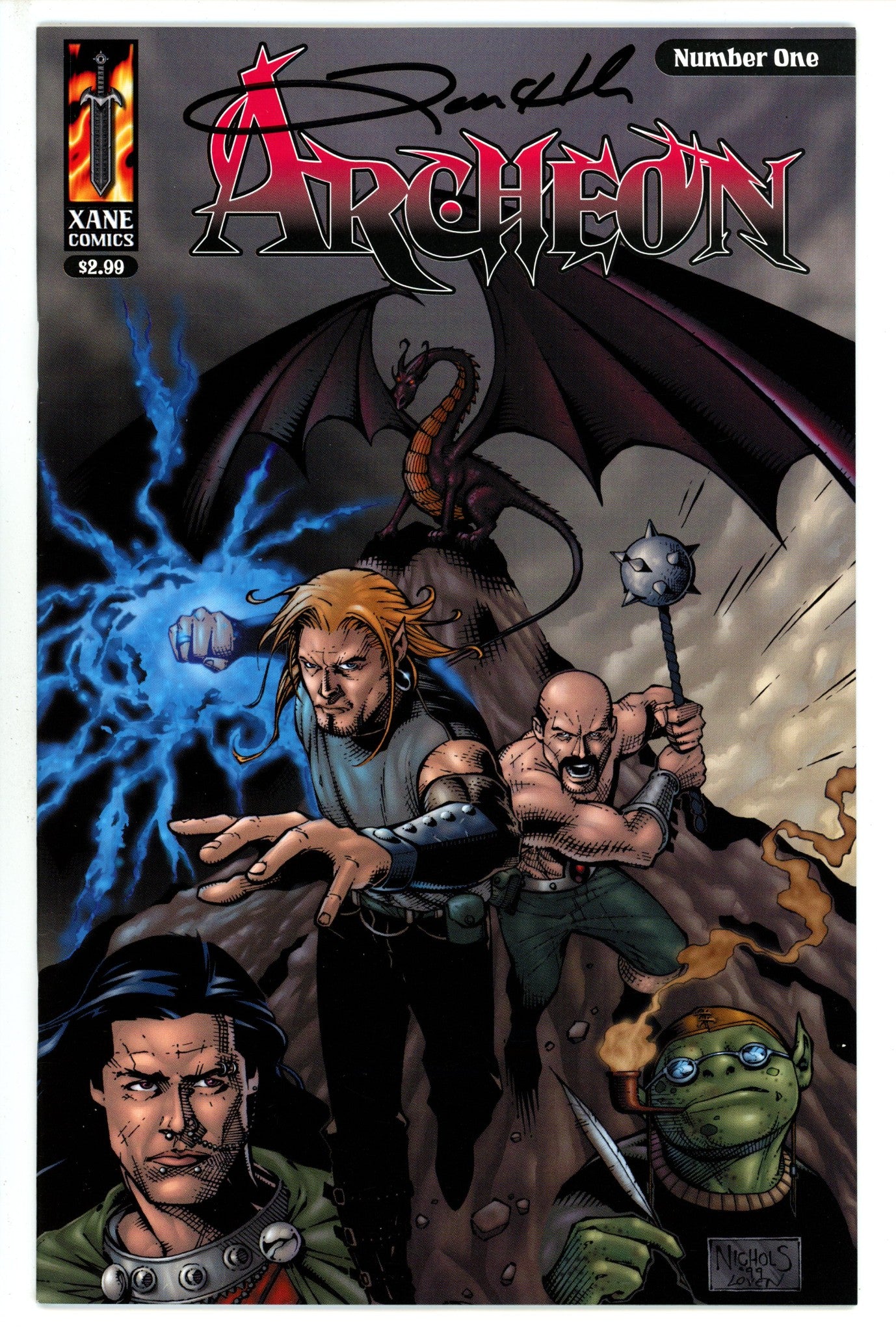 Archeon 1 FN- Signed Jon Hook (2001)