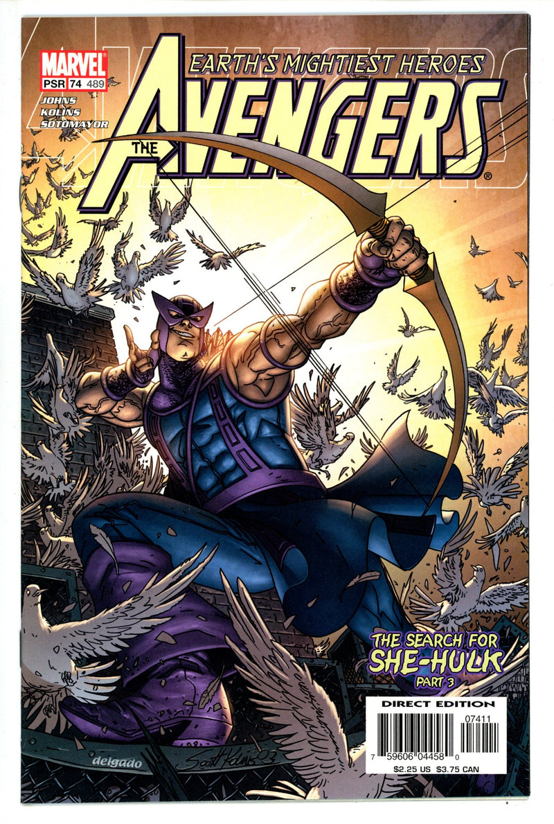 Avengers Vol 3 74 (489) High Grade (2004) 