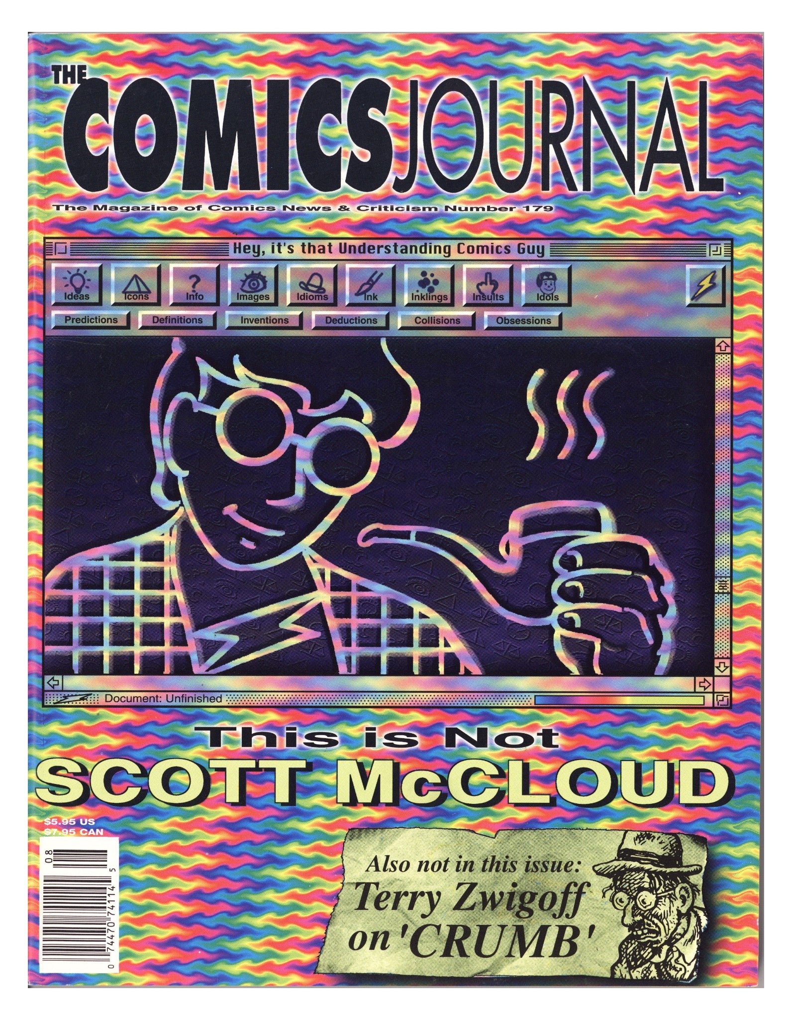 The Comics Journal 179 Mid Grade (1995) 