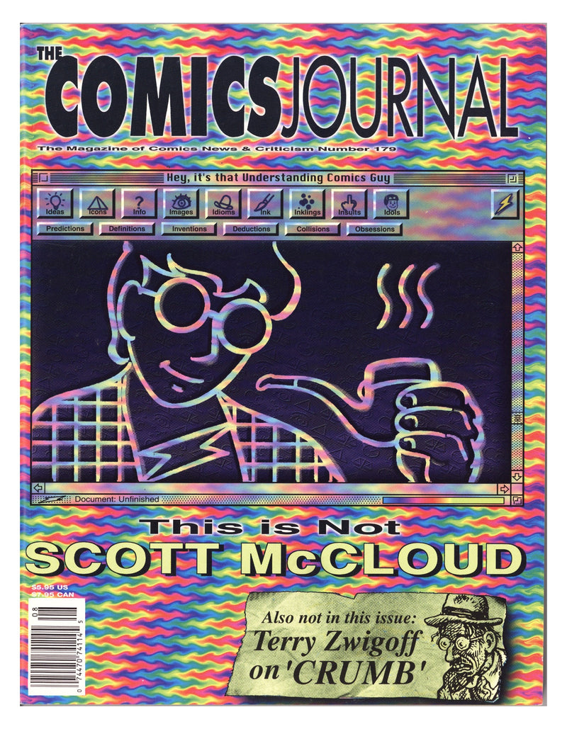 The Comics Journal 179 Mid Grade (1995) 