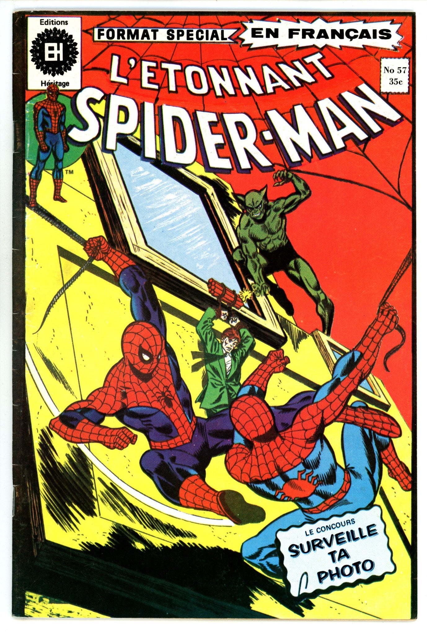 L'Étonnant Spider-Man 57 FN (6.0) Amazing Spider-Man 149 (1976) 