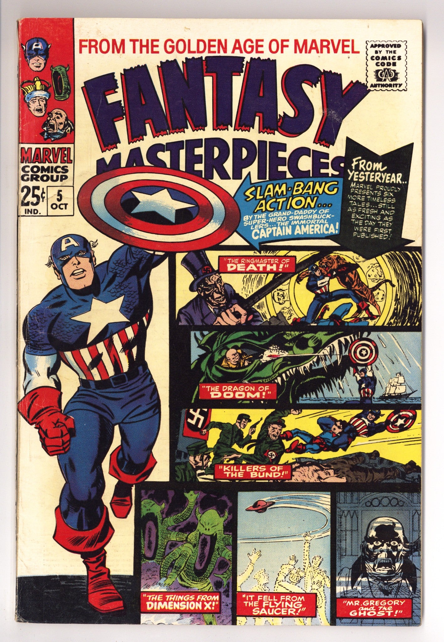 Fantasy Masterpieces Vol 1 5 FN- (5.5) (1966) 