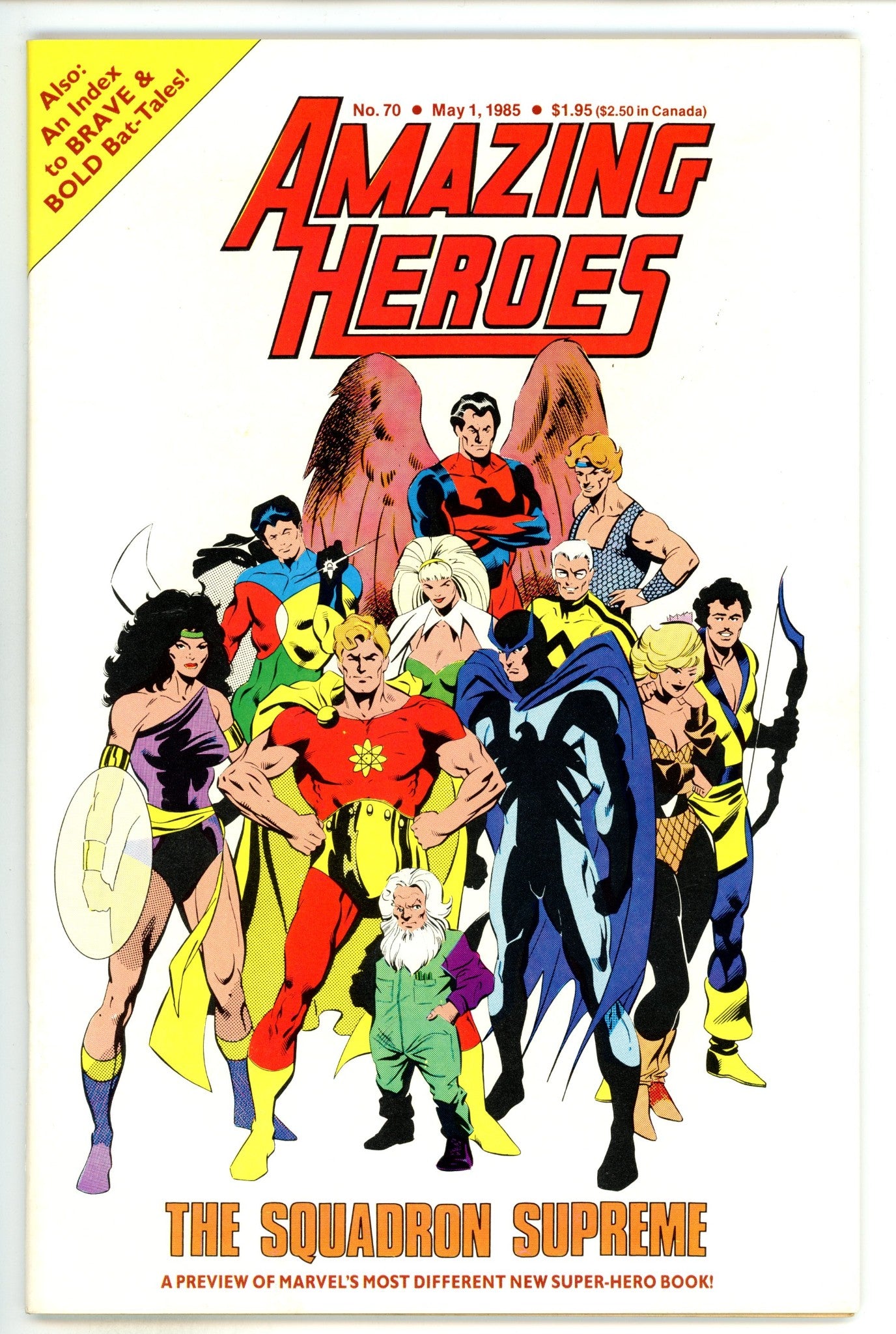 Amazing Heroes 70 Mid Grade (1985) 