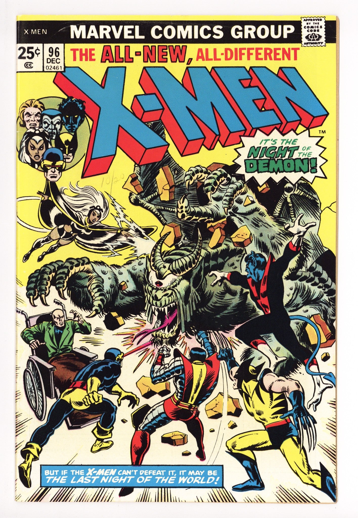 The X-Men Vol 1 96 FN+ (6.5) (1975) 