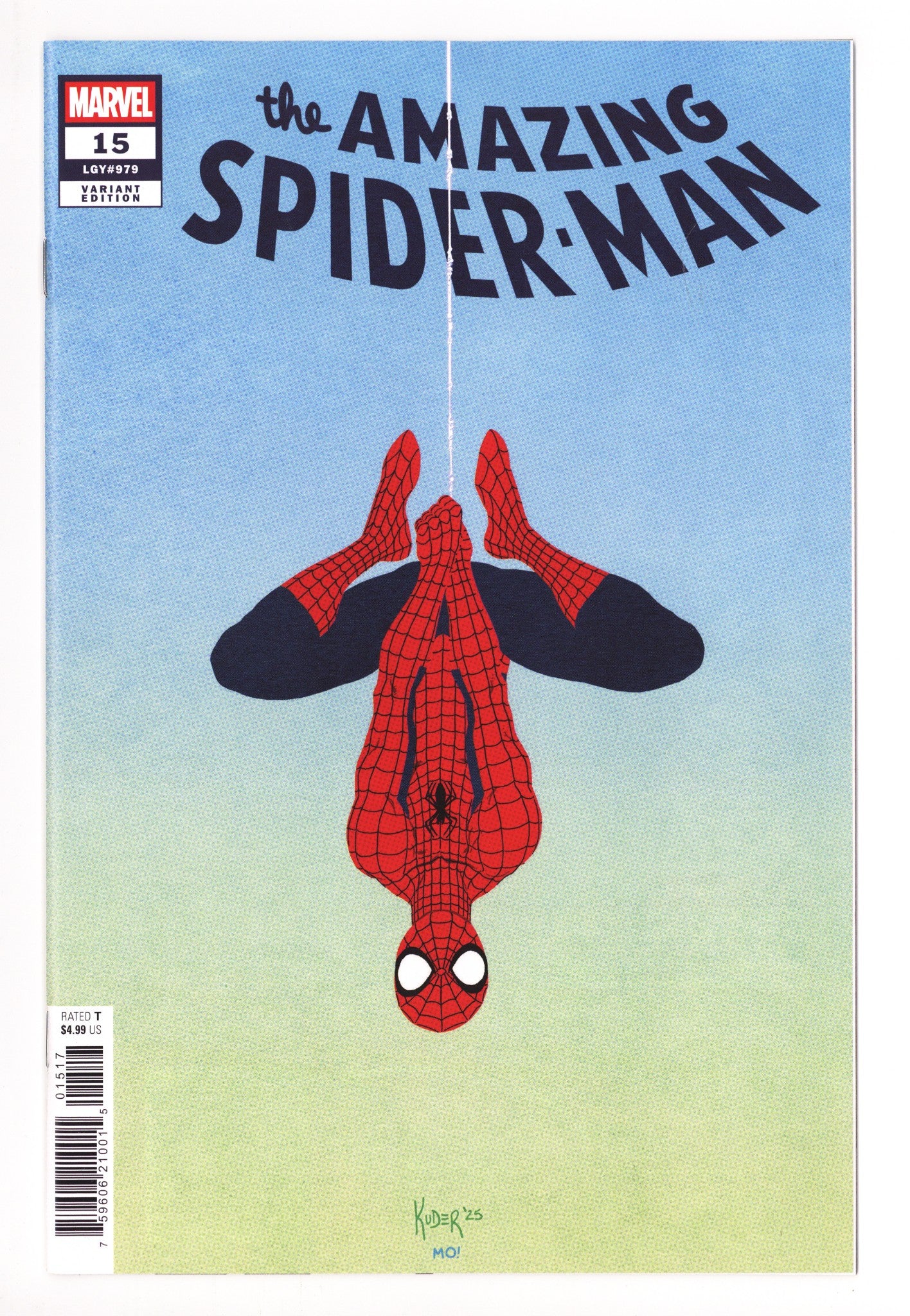 Amazing Spider-Man Vol 7 15 Kuder Incentive NM (2025)