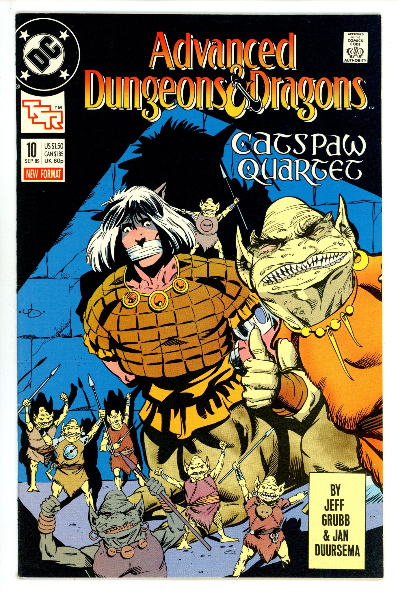 Advanced Dungeons & Dragons Comic Book 10 Mid Grade (1989) 