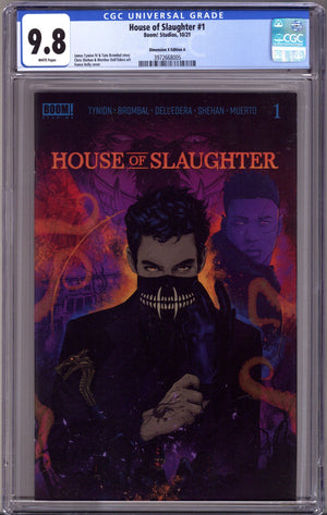 House of Slaughter 1 CGC 9.8 (NM/M) (2021) Kelly A Exclusive Variant