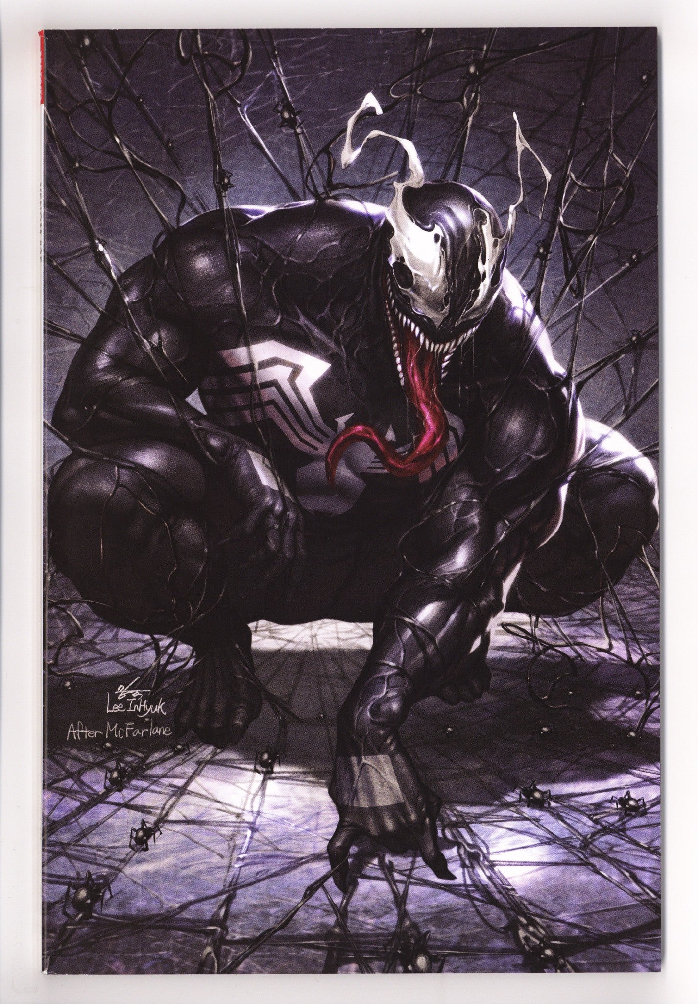 Venom Vol 4 35 (200) NM- (9.2) (2021) Lee Virgin Homage Exclusive Variant 