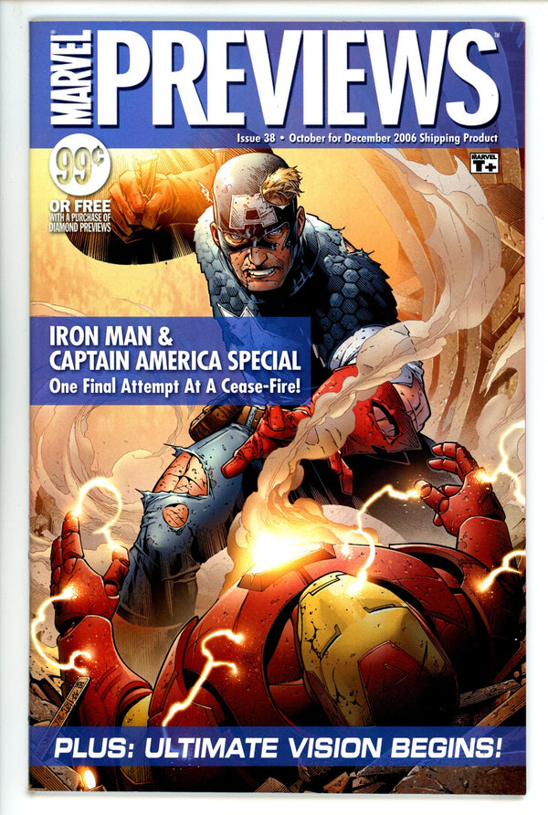Marvel Previews Vol 1 38 High Grade (2006)