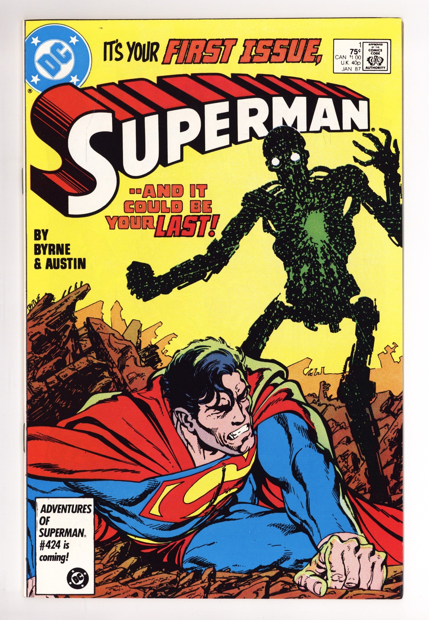 Superman Vol 1 1 High Grade (1987) 