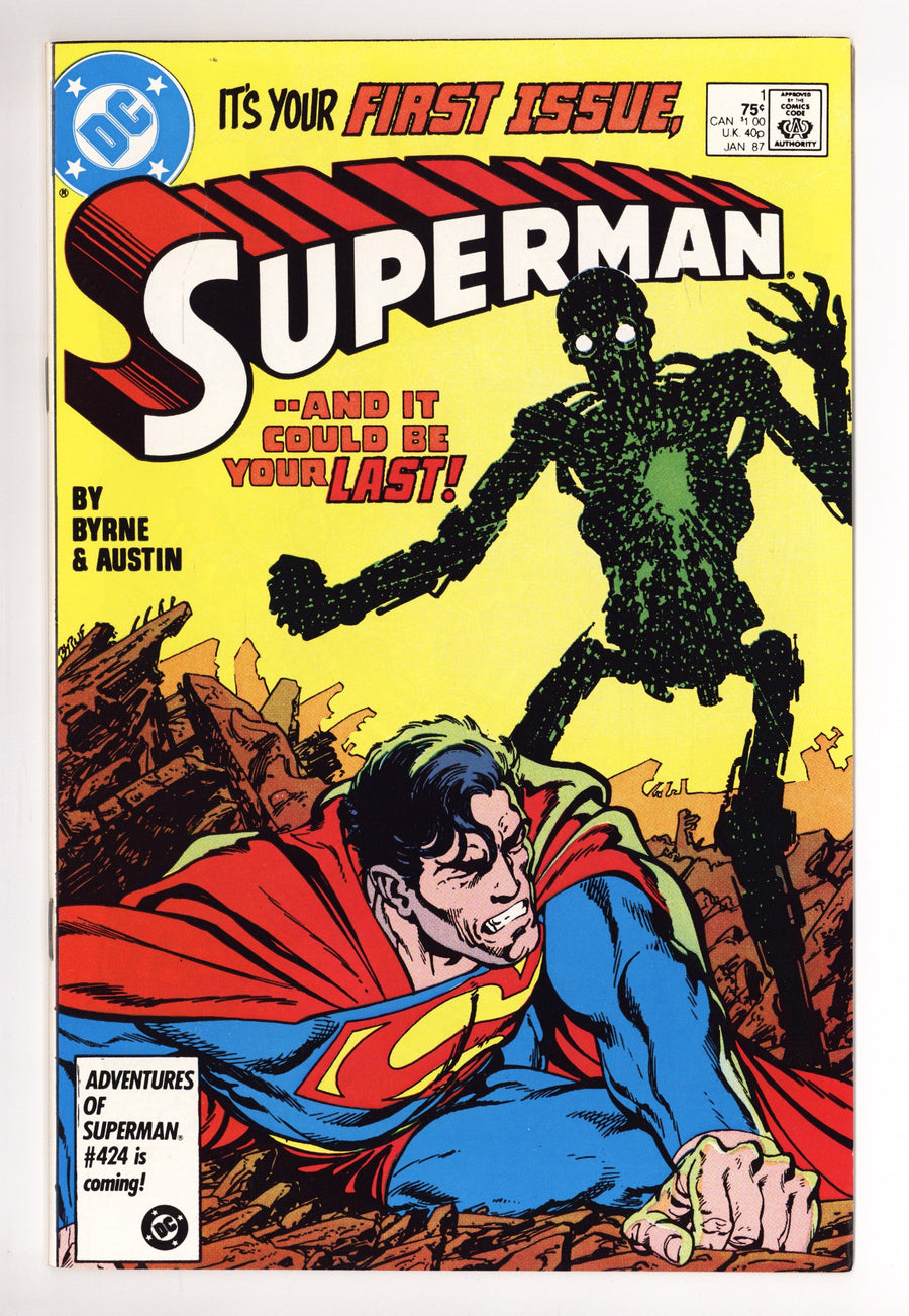 Superman Vol 1 1 High Grade (1987) 