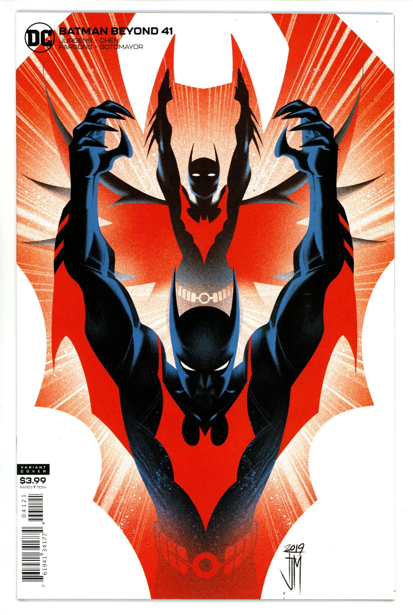 Batman Beyond Vol 6 41 High Grade (2020) Manapul Variant 