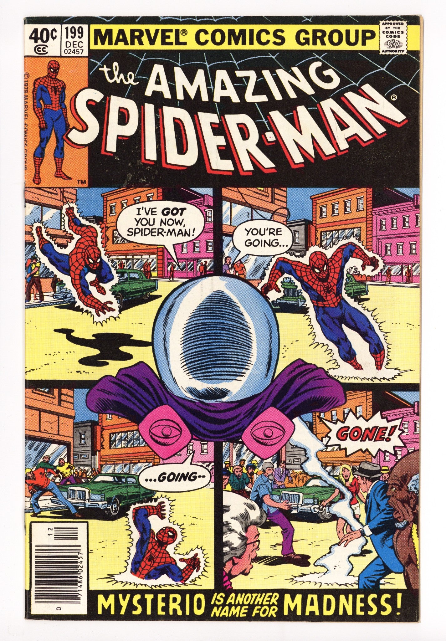 The Amazing Spider-Man Vol 1 199 VF (8.0) (1979) Newsstand 