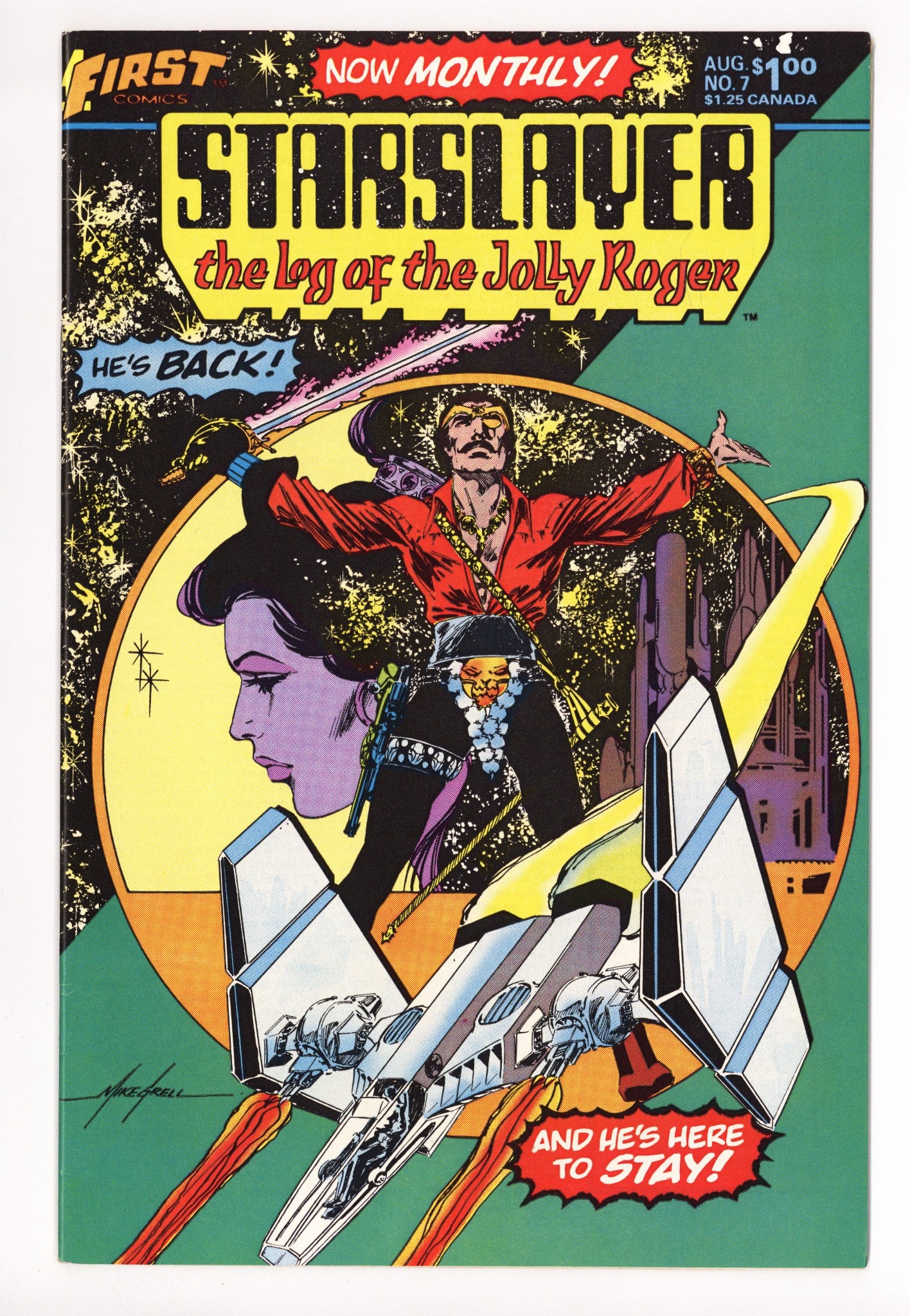 Starslayer Vol 1 7 Mid Grade (1983) 