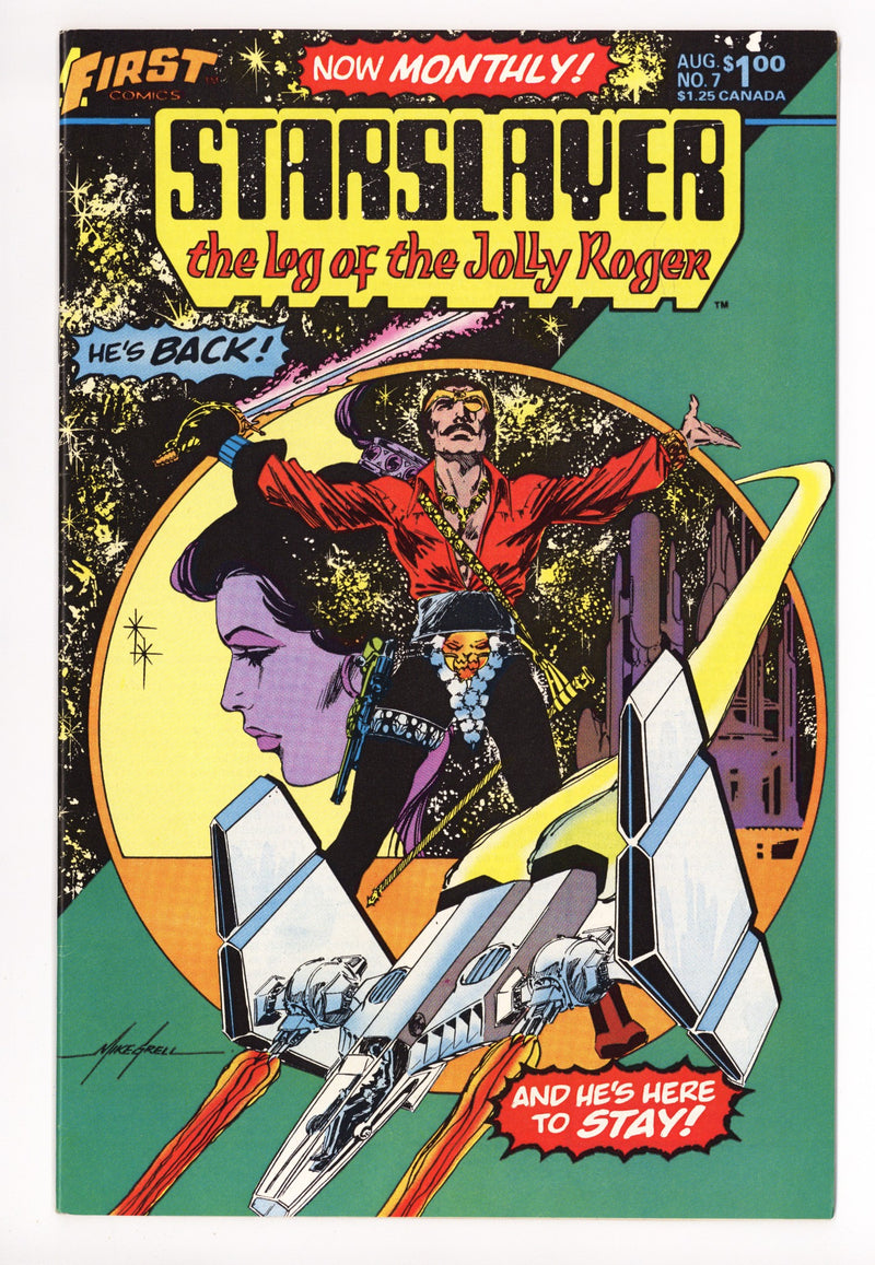 Starslayer Vol 1 7 Mid Grade (1983) 