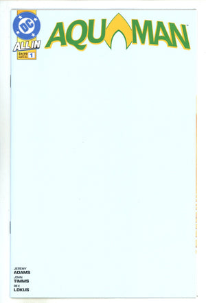 Aquaman Vol 9 1 Blank Variant (2025)