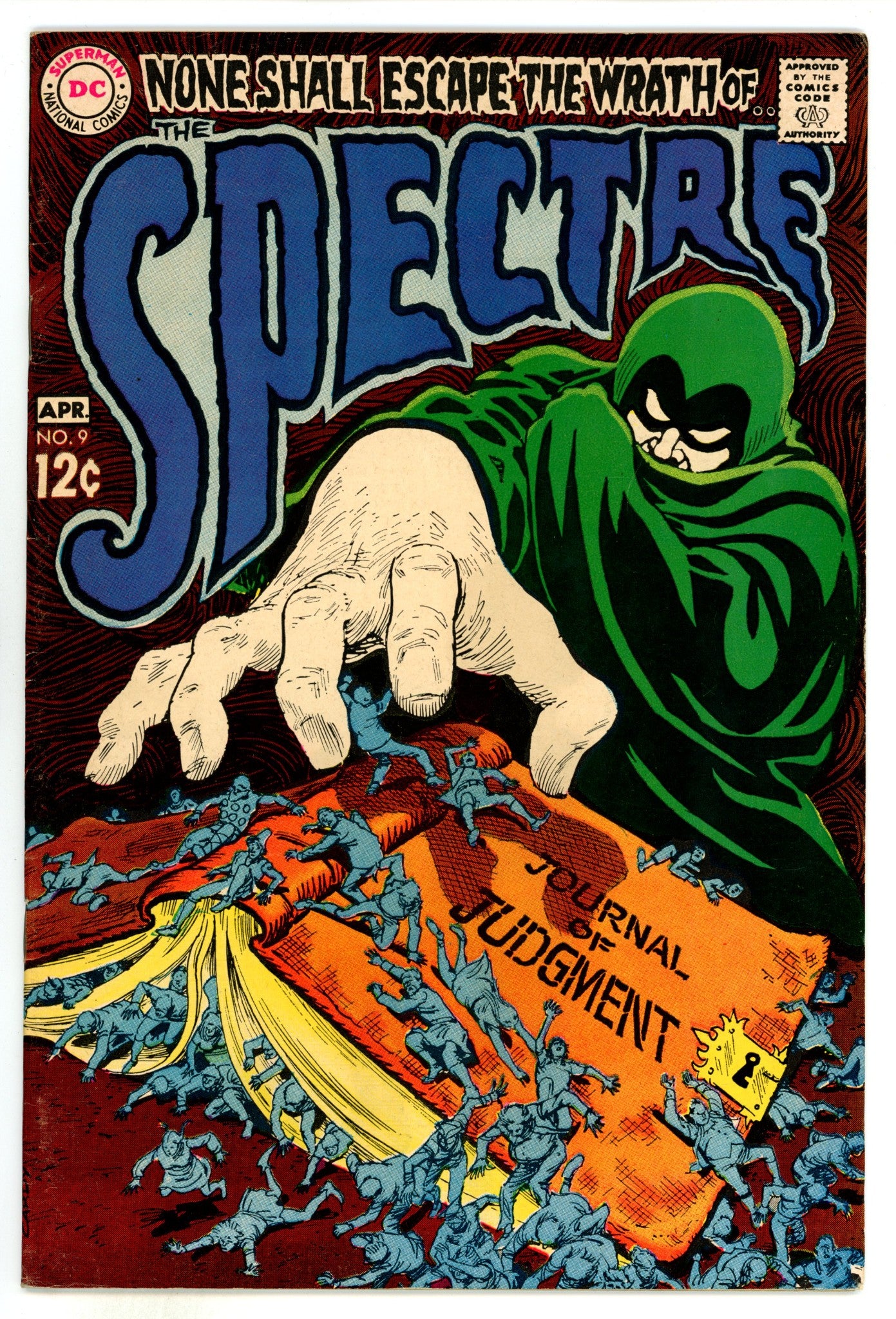 The Spectre Vol 1 9 FN+ (6.5) (1969) 